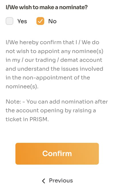 Step-4.1 Nominee Add Karain