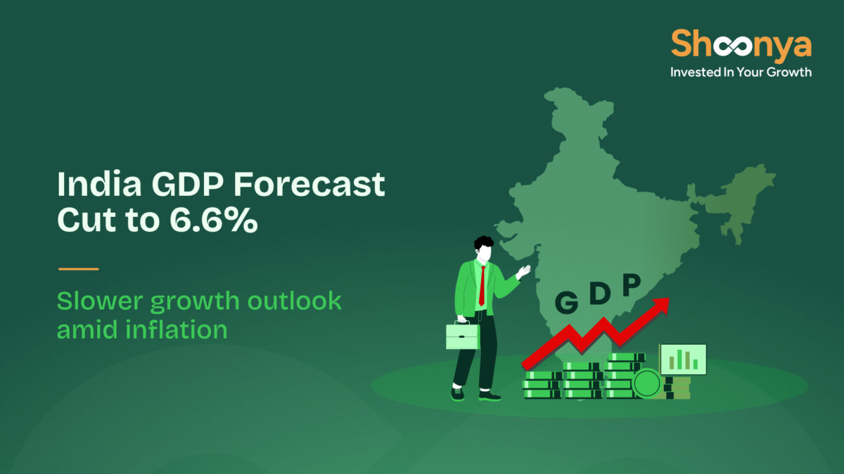 India GDP Forecast Cut to 6.6%
